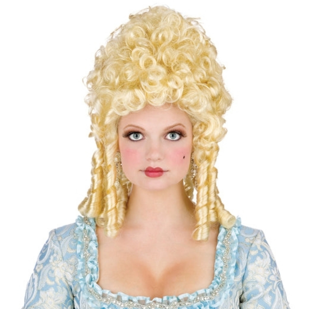 Blonde Curly Rococo Wig - Classic Women's Costume Hair